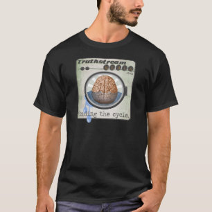 T-shirt Médias de Truthstream soumettant le logo à un