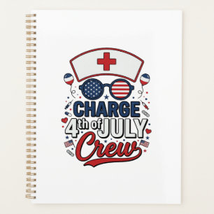 T-shirt médical patriotique d'infirmière du 14 jui