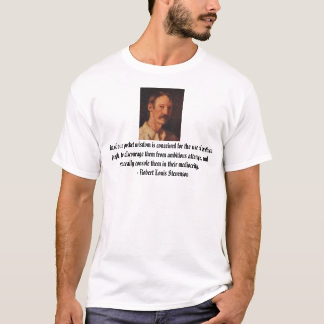 T-shirt médiocrité (Devant)