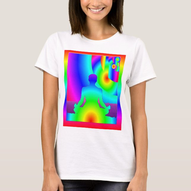 T-shirt Méditation cosmique (Devant)