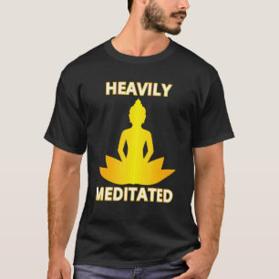 T-shirt Méditation de Yoga fortement méditée Guerrier spir