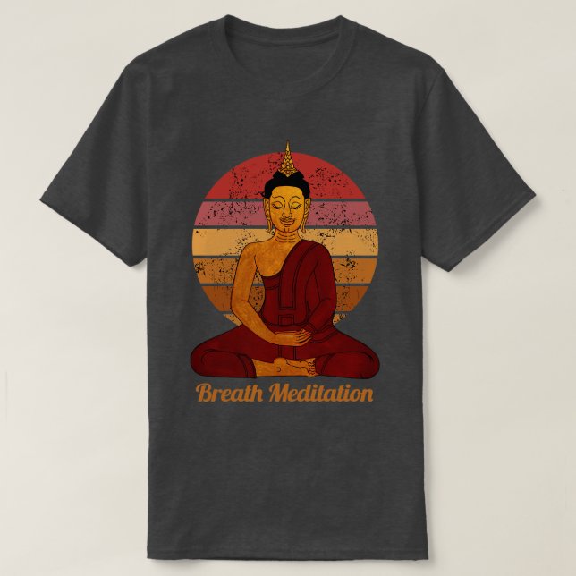 T-shirt Méditation du souffle (Design devant)