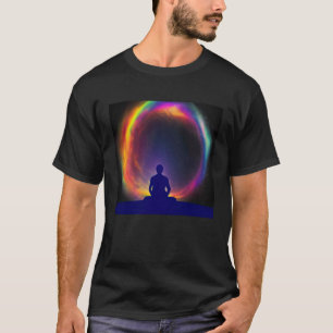 T-shirt Méditation Lumière Spirituelle Yoga Transcendant