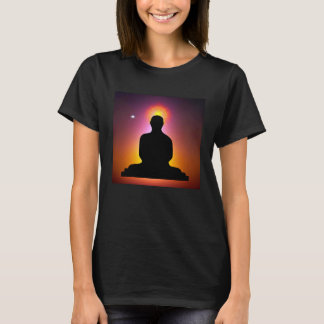 T-shirt Méditation Lumière Spirituelle Yoga Transcendant