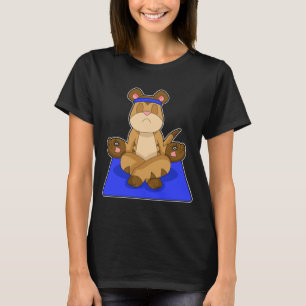 T-shirt Méditation Meerkat Yoga
