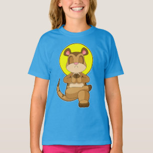 T-shirt Méditation Meerkat Yoga Fitness