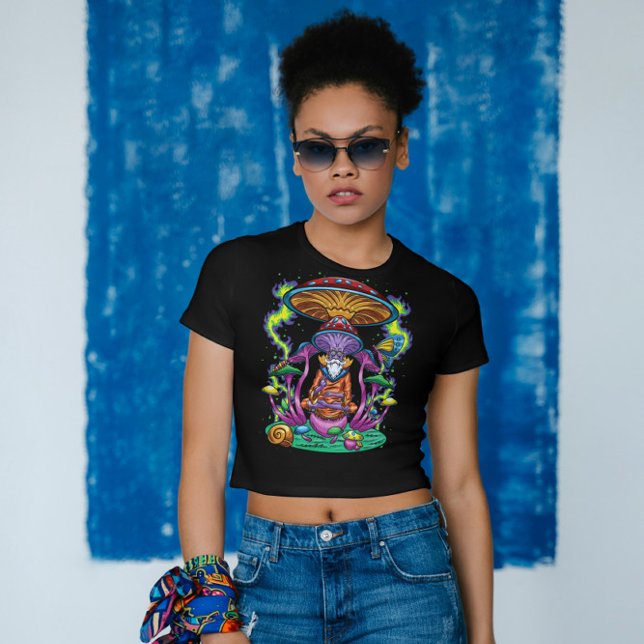 T-shirt Méditation psychédélique (Créateur téléchargé)