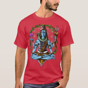 T-shirt Méditation shiva hindou