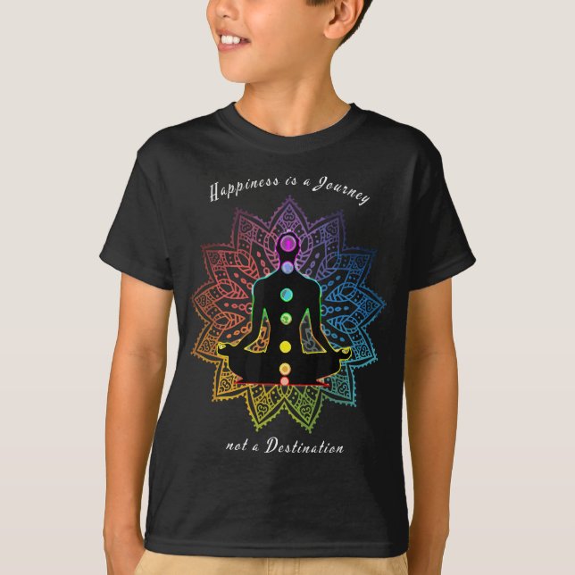 T-shirt Méditation spirituelle (Devant)