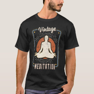 T-shirt Méditation Vintage Retro Classic Love 1