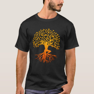 T-shirt Méditation Yoga Arbre de Bonne Vie