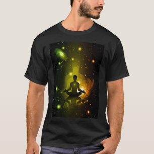T-shirt Méditation Yoga Bouddha Univers