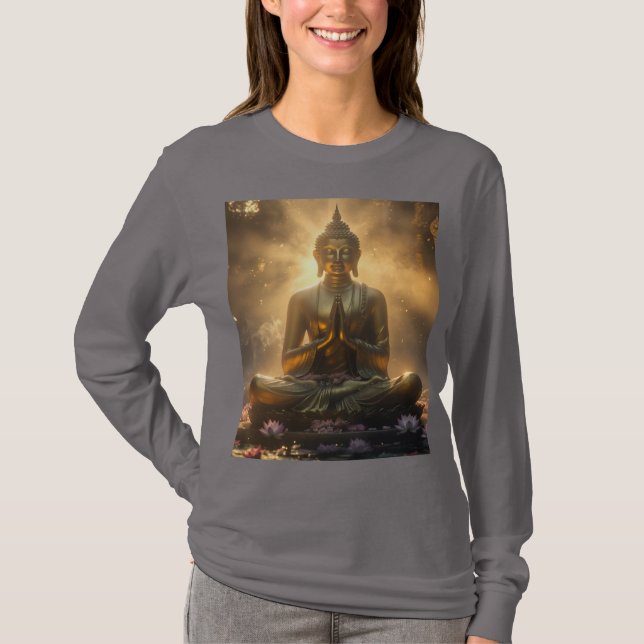 T-SHIRT MEDITATION - YOGA - CARPE DIEM (Devant)