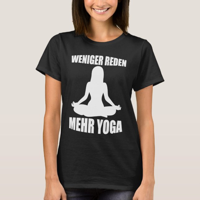 T-shirt Méditation Yoga Namaste (Devant)