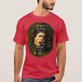 T-shirt medusa by caravaggio