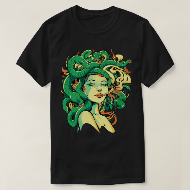 T-shirt Medusa Smoking (Design devant)