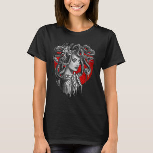 T-shirt MEDUSA - Tattoo, la tête de serpent du mythe grec
