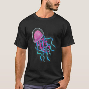 T-shirt Méduse Créature Marine Méduse Sous-Marine Marine P