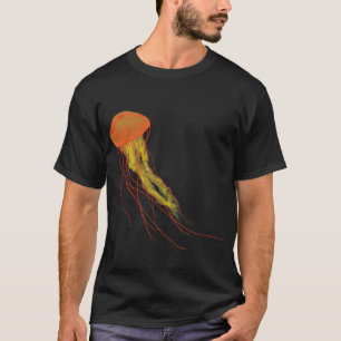 T-shirt Méduse orange