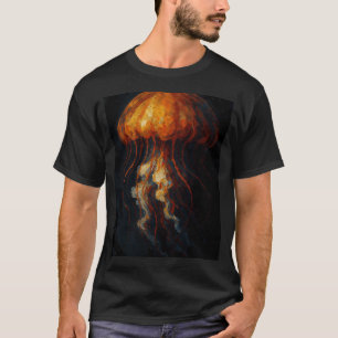 T-shirt méduse sur toile