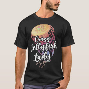 T-shirt Méduses Animaux de l'Océan Aquarium Réservoir Pois