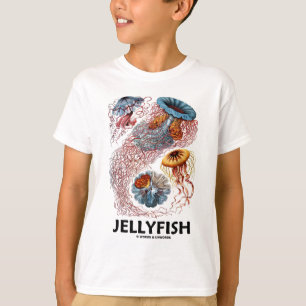 T-shirt Méduses (Artforms d'Ernest Haeckel de nature)