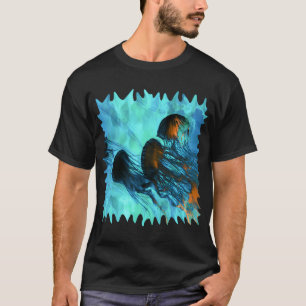 T-shirt Méduses du volcan sous-marin