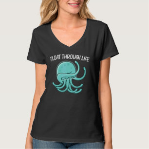 T-shirt Méduses Pour Hommes Femmes Méduses De Mer Véritabl