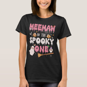 T-shirt Meemaw of the Éffrayant One Girl 1er Anniversaire