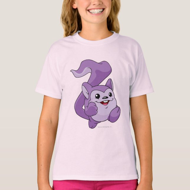 T-shirt Meerca Purple (Devant)