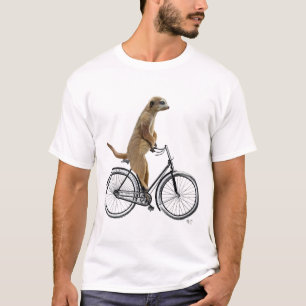 T-shirt Meerkat à vélo 2