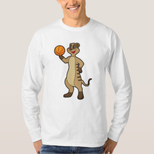 T-shirt Meerkat au Basketball Sports