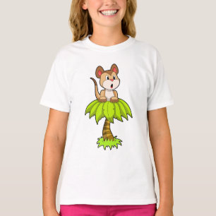 T-shirt Meerkat avec arbre