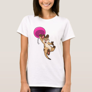 T-shirt Meerkat avec ballon