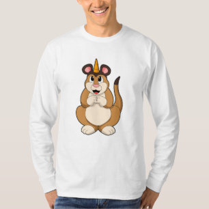 T-shirt Meerkat avec corne
