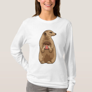 T-shirt Meerkat avec Muffin