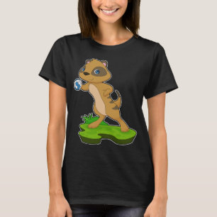 T-shirt Meerkat Handball player Handball