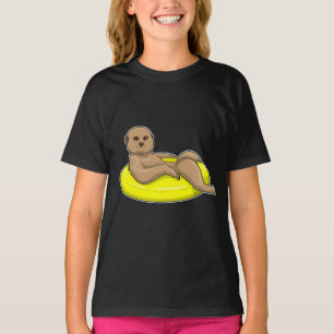 T-shirt Meerkat natation Lifebuoy