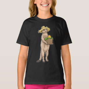T-shirt Meerkat Pâques Éleveur d'oeufs de Pâques