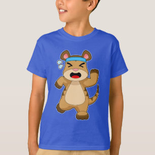 T-shirt Meerkat Runner Runner Sports
