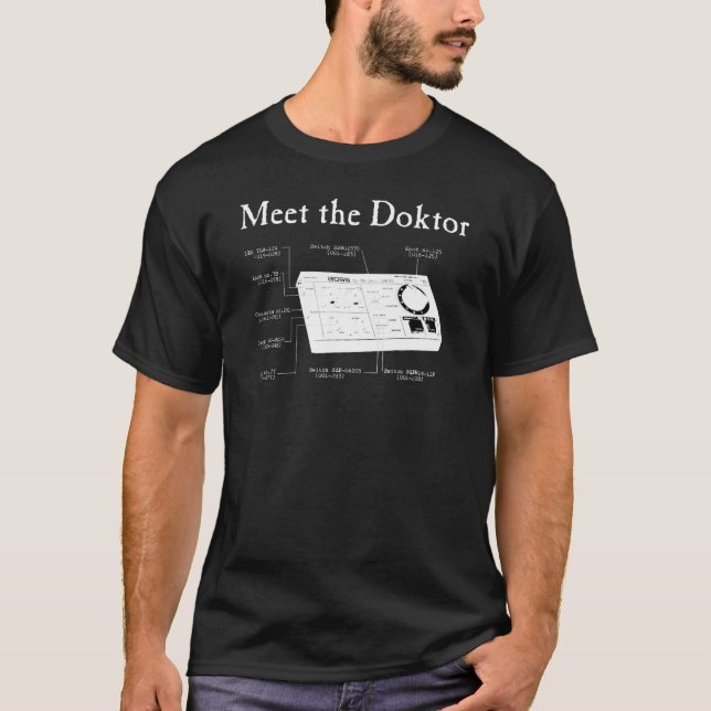 T-shirt Meet the Doktor (Devant)