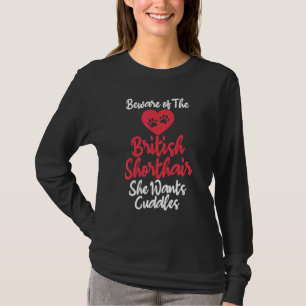 T-shirt Méfiez-Vous De La Rive Britannique Elle Veut Des B