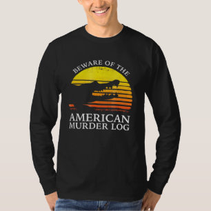 T-shirt Méfiez-Vous Du Journal Américain Des Meurtres