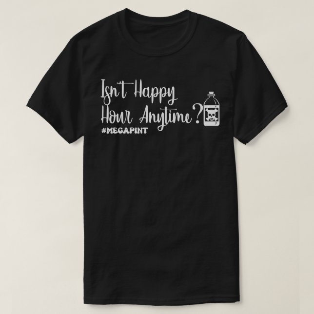 T-shirt Mega, Mega, Mega, Mega, Mega, Mega, Mega :  (Design devant)