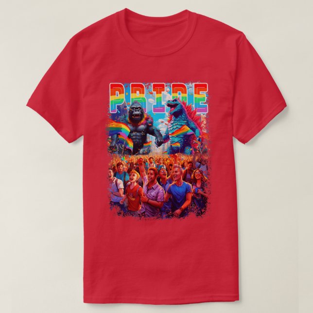 T-shirt Mega pride (Design devant)
