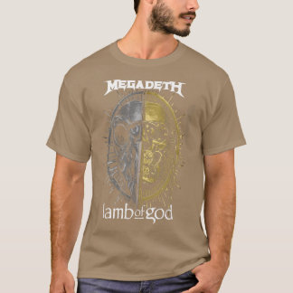 T-shirt Megadeth Agneau de DieuVisite en métal de l'année