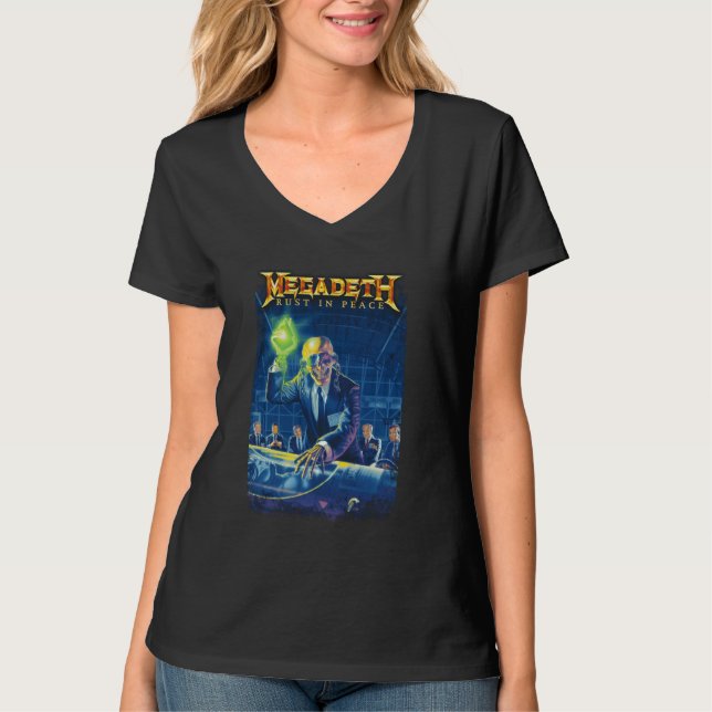 T-shirt Megadeth - La rouille en paix (Devant)