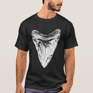 T-shirt Megalodon Tooth Shark Lover Cadeau Meg Sharks Foss