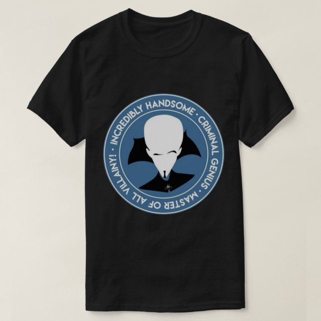 T-shirt Megamind megamind Criminel (Design devant)