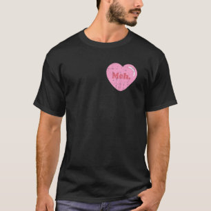 T-shirt Meh Coeur Poche Drôle Anti Valentines Jour Single